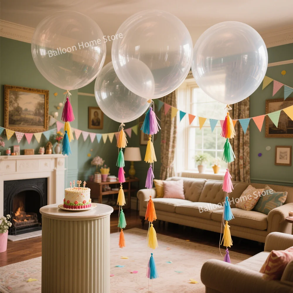 

Цветные круглые латексные шары 18/36 дюймов