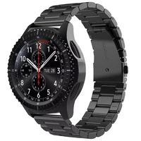 for samsung gear s3 frontie 22mm20mm18mmband strap galaxy watch 46mm band v moro stainless steel metal bracelet strap r800