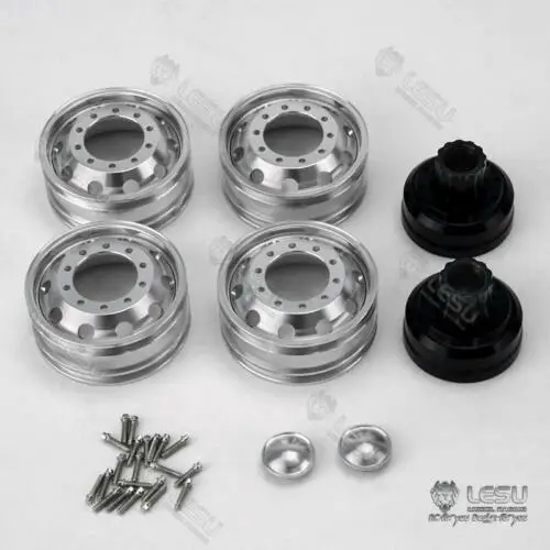 

US Stock LESU 1/14 Metal Rear Wheel Hub W-2052 For DIY TAMIYA Volvo RC Tractor Truck Model Car TH15863-SMT3