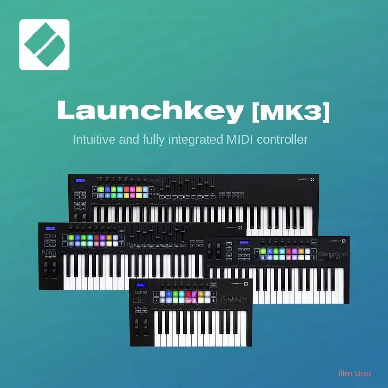 

Novation Novoson Launchkey61 49 25 37 Mk3 Music Composition MIDI Keyboard Controlr