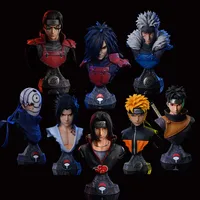 Naruto: Uchiha Madara, Sasuke, and Uzumaki Collectible Figure Set 1/4 Action Figure