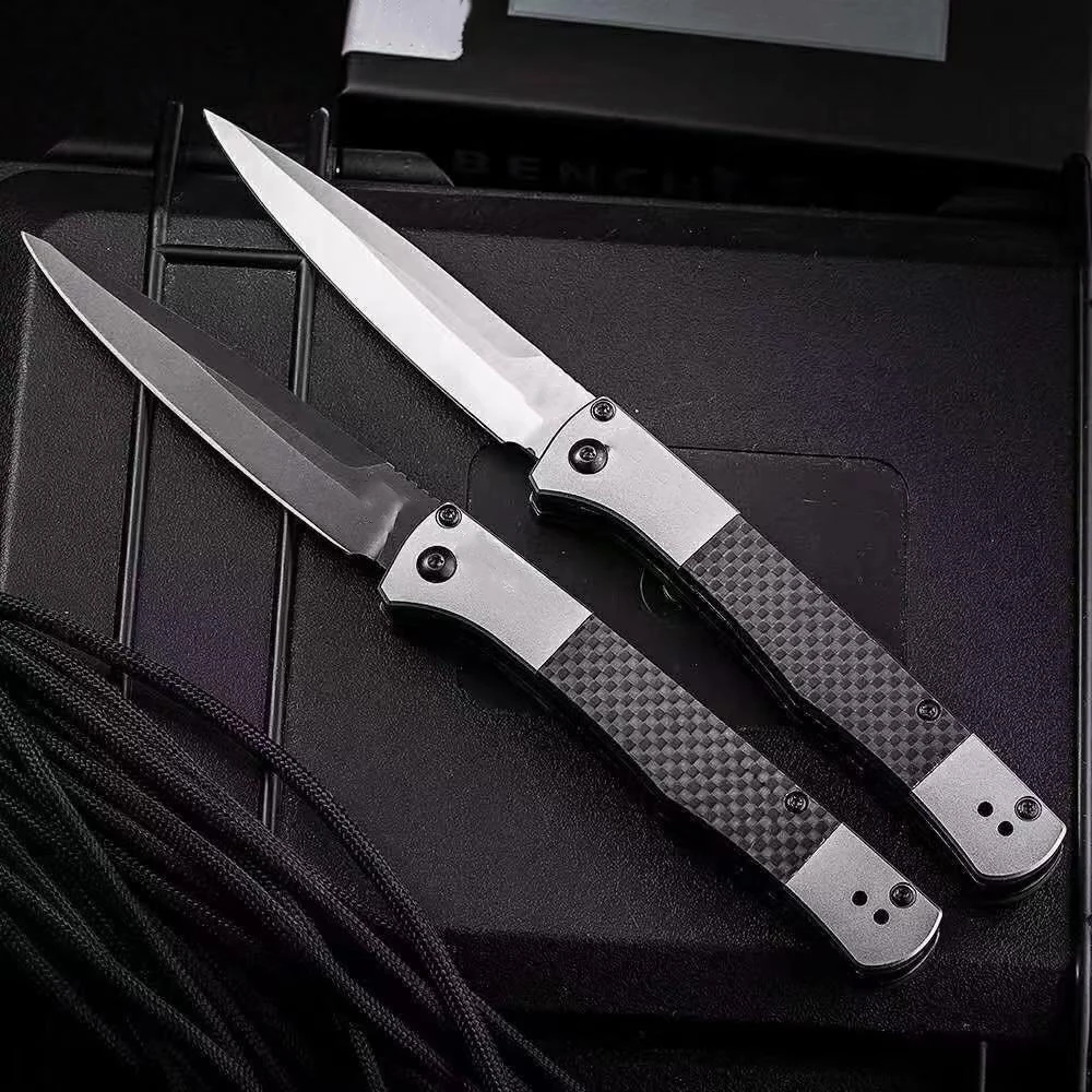Outdoor Camping Tactical Folding Knife 4170BK High Quality S90v Safety-defend Pocket Military Knives Portable EDC Tool