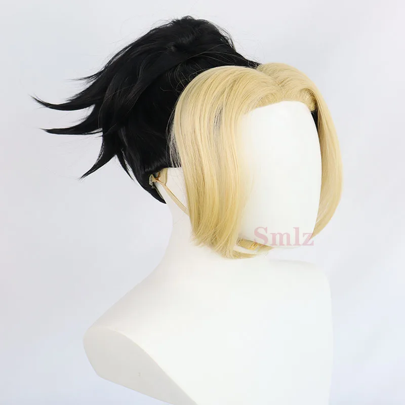 

Season 2 Anime Demon Slayer Makio Cosplay Wig Short Heat Resistant Hair Cosplay Costume Wig