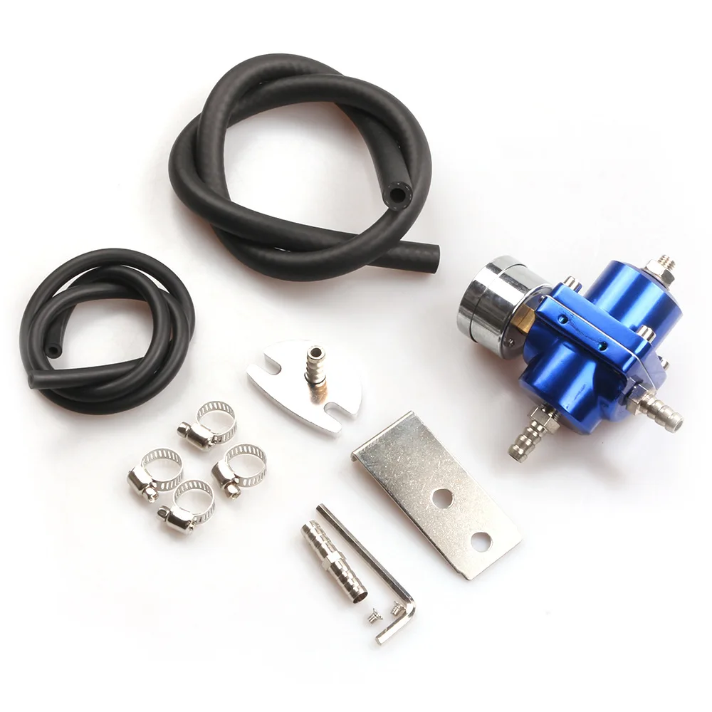 

Automobile modification universal fuel pressure regulating valve fuel booster fuel pressure regulator square turbocharger