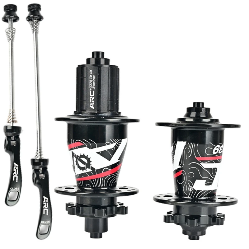 

Велосипедные втулки ARC MT039, герметичный подшипник, БЫСТРОРАЗЪЕМНАЯ ступица для горного велосипеда, 32 отверстия, 6 отверстий HG, 8-11 скоростей