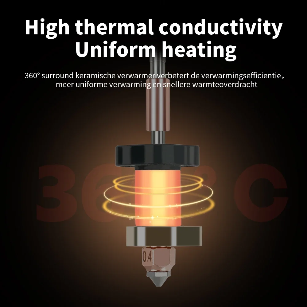 Керамический нагревательный блок для 3D-принтера Hotend K1C/K1 Max