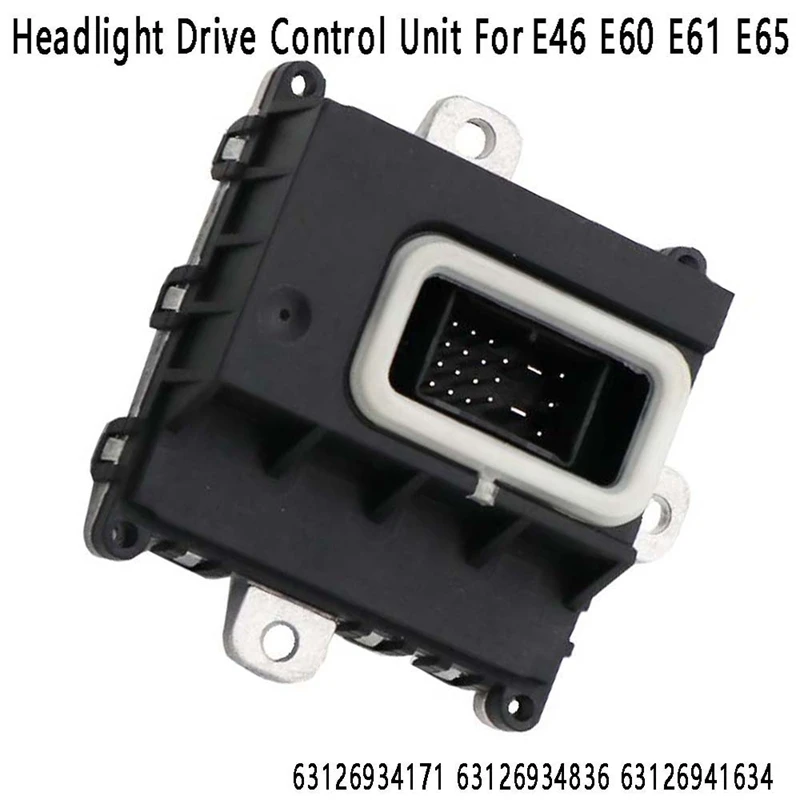 

Headlight Drive Control Unit Light Connector 63126934171 63126934836 63126941634 For-BMW E46 E60 E61 E65