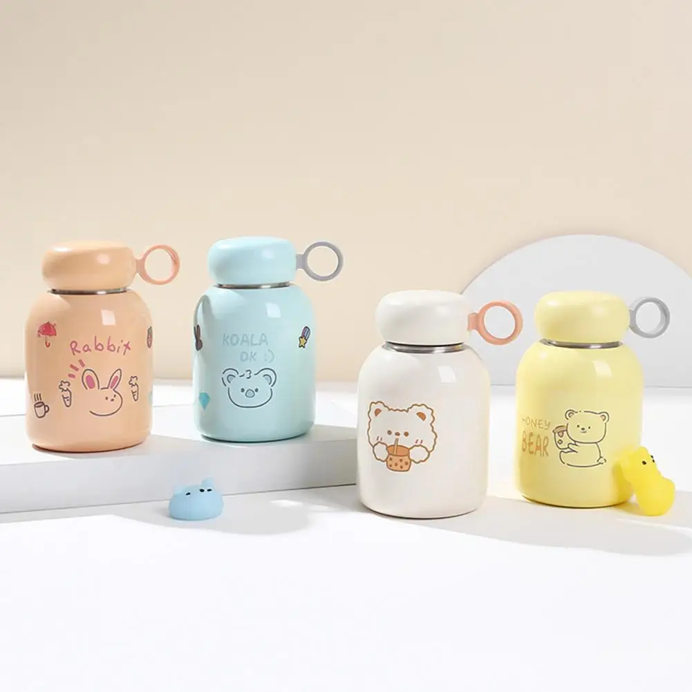 Модная мультяшная Изолированная кружка с подвесной веревкой чашка для воды