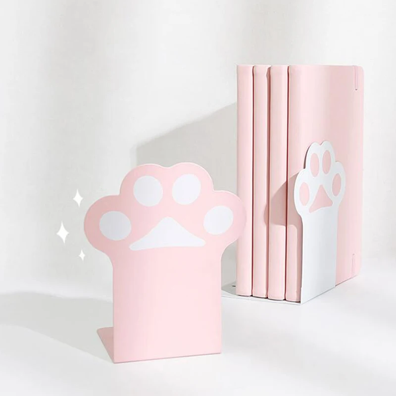 2 шт. креативные подставки для книг в виде кошачьей лапы кавайный