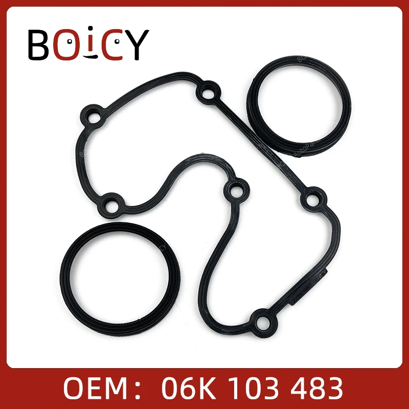 

06K103483 06K103583 BOICY крышка цепи синхронизации прокладка для Golf touareg Polo Tiguan Touran Sharan Beetle A3 A4 A5 A6 A8 Q3 Q5 Q7 06K103483 06K103583