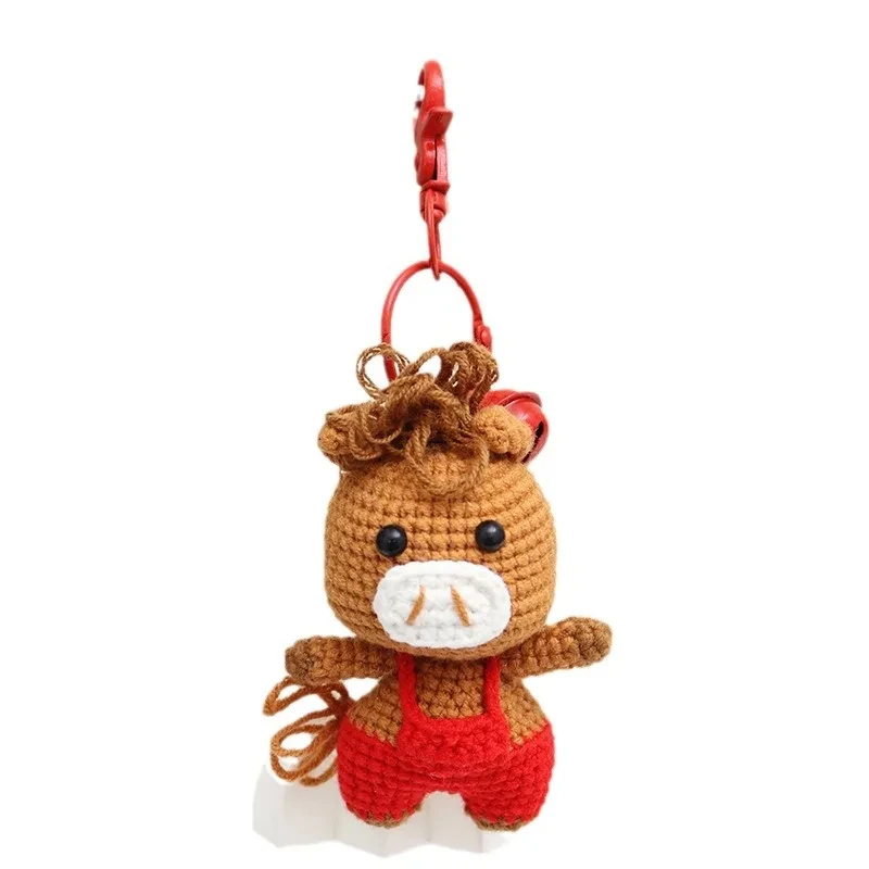 Вязаный крючком брелок ручной работы 12 цветов украшение для комнаты милые