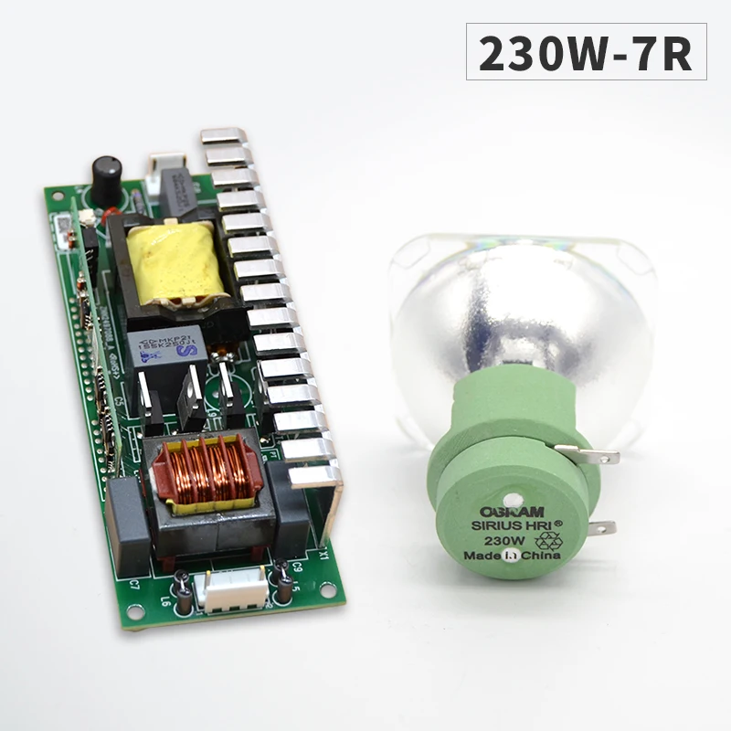 

7R 230W Beam Lamp Bulb with 230w Ballast Power Supply for R7 MSD Platinum Stage Light