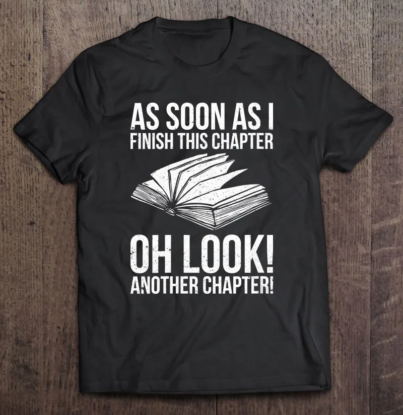 

Мужская футболка Wo, забавная дизайнерская футболка для чтения с надписью «Just One More» Книги влюбленных манга, Мужская футболка, Мужская футбол...