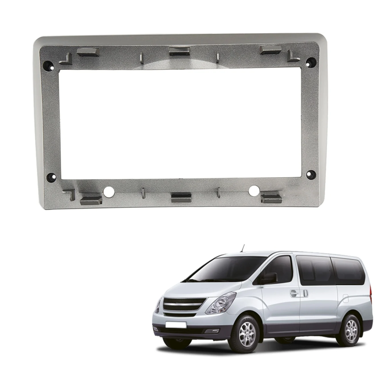 2 Din Автомобильная радиоустановка Fascia ДЛЯ Hyundai Starex/H1 2007-2015 DVD стерео рамка пластина