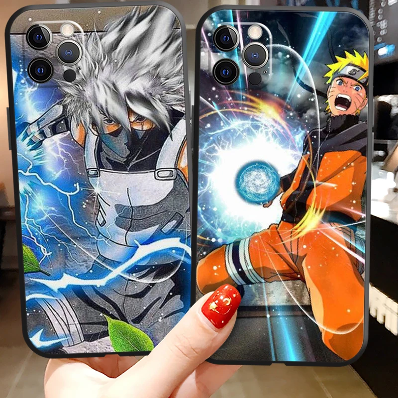

Naruto Anime Phone Cases For iPhone 11 12 Pro MAX 6S 7 8 Plus XS MAX 12 13 Mini X XR SE 2020 Cases Back Cover Coque Carcasa