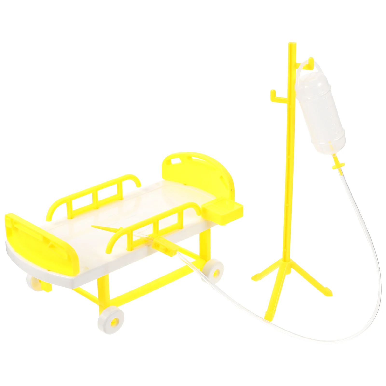 

Simulated Medical Bed Toy Mini Toys Kids Furniture Game Supplies Plastic Work Baby Accessories Boys
