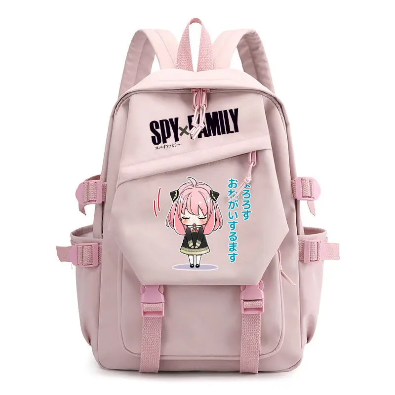 

Anime SPY×FAMILY Twilight Anya Forger Yor Forger Cute Japanese Cartoon Fashion School Backpack Student Bag for Kids Teenagers 1