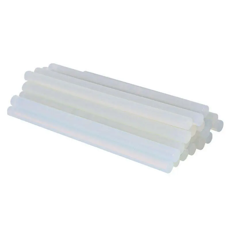 

10pcs 200mm x 7mm Clear Adhesive Hot Melt Glue Stick for Glue Gun