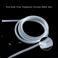food grade clear transparent silicone rubber hose 4 5 6 7 8 9 10 11 12 14 16 mm out diameter flexible silicone tube