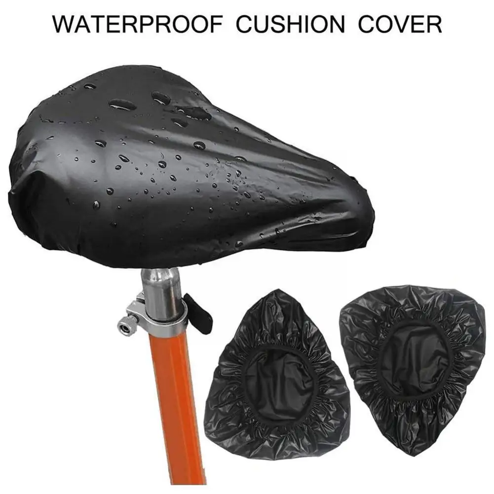 

Чехол от дождя для велосипедного сиденья, прочный водонепроницаемый защитный чехол для велосипедного седла, аксессуары для горного велоси...