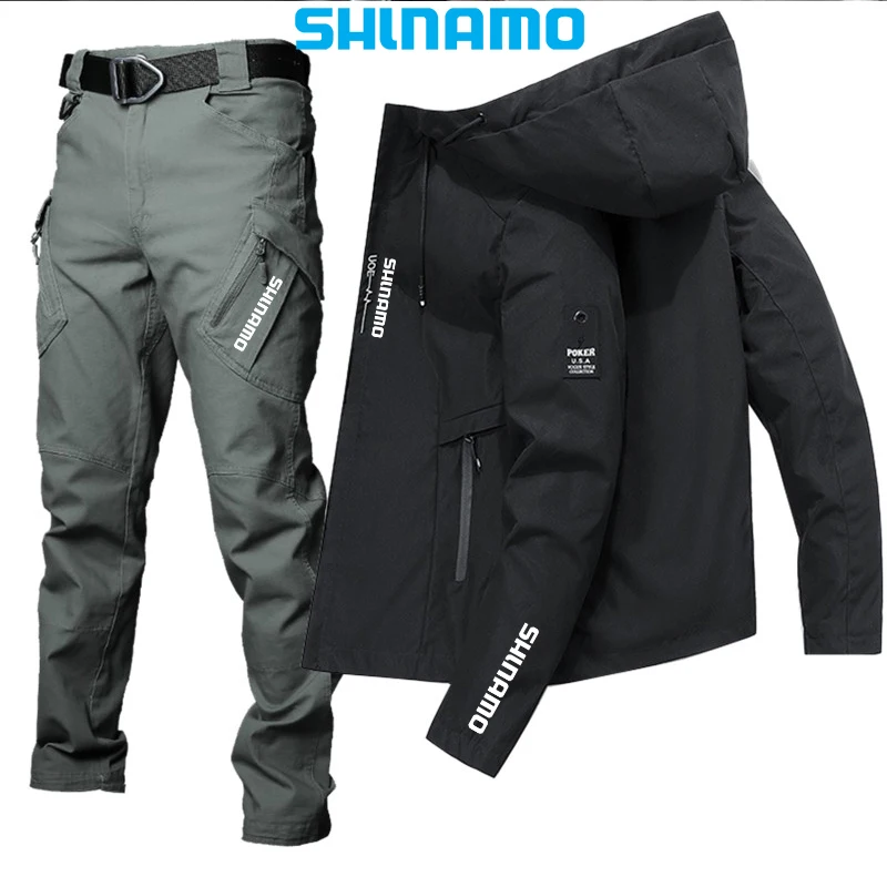 

Fishing suit suit jacket tactical pants high quality spring and summer sun protection season outdoor sports waterproof clothing