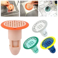 deodorant floor drain core silicone shower drain stopper insectproof anti odor hair trap plug trap kitchen bathroom toilet sewer
