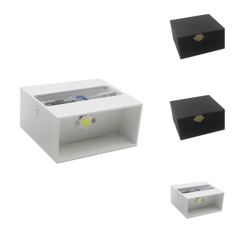 

6W Aluminum Wall Lamp Bedside Wall Lamp, Simple Style Bedroom Stair Decoration For Indoor And Outdoor Corridor