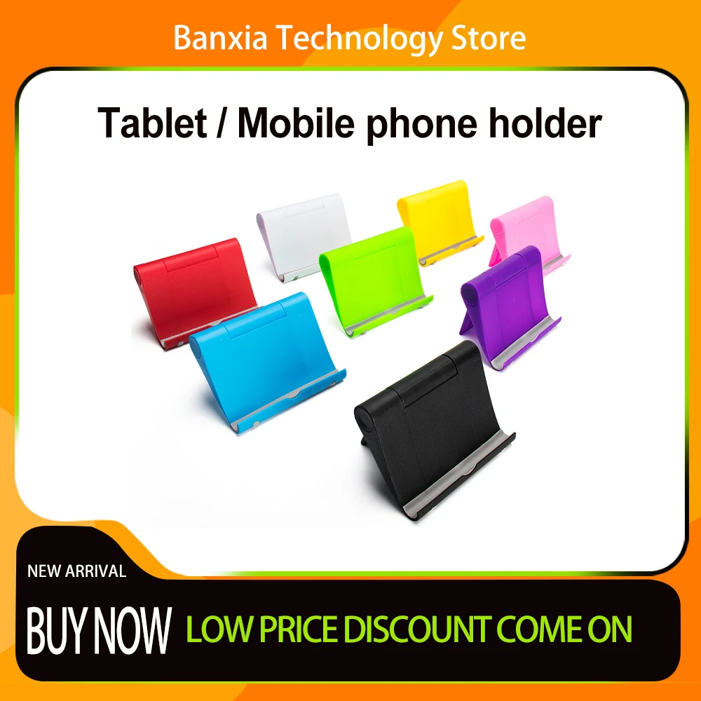 

Portable Universal Tablet Holder for IPad Samsung Pad for IPhone Holder Tablet Stand Mount Adjustable Desk Support Phone Stand