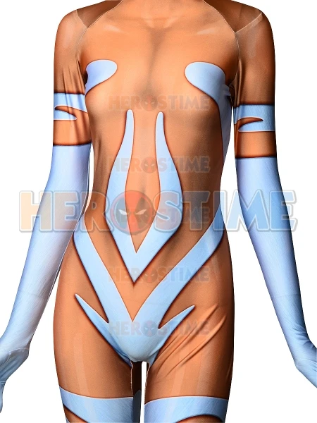 Костюм для косплея вампира из спандекса Хэллоуина |