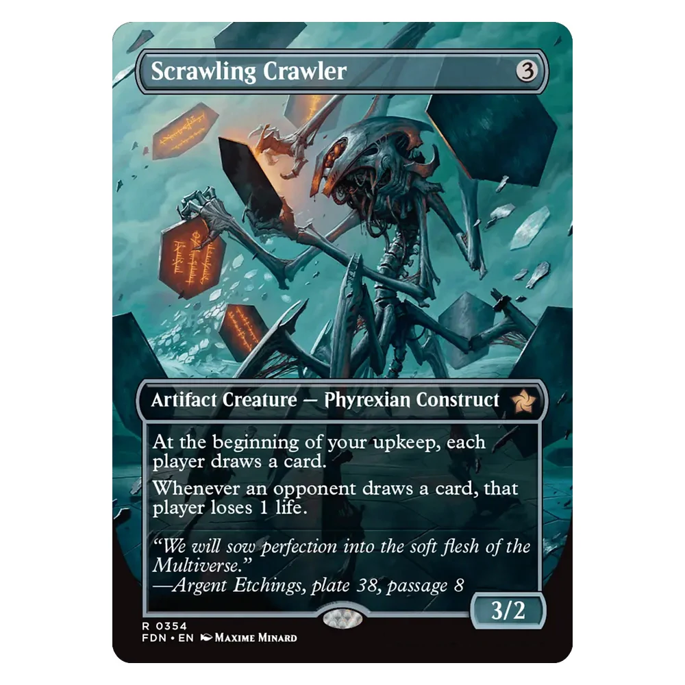 Фото Коллекционные карточки TCG Magical Holo Game Collection: Amulet of Vigor/Scrawling Crawler/Boseiju, Who Endures — подарок на праздник для мальчиков №4