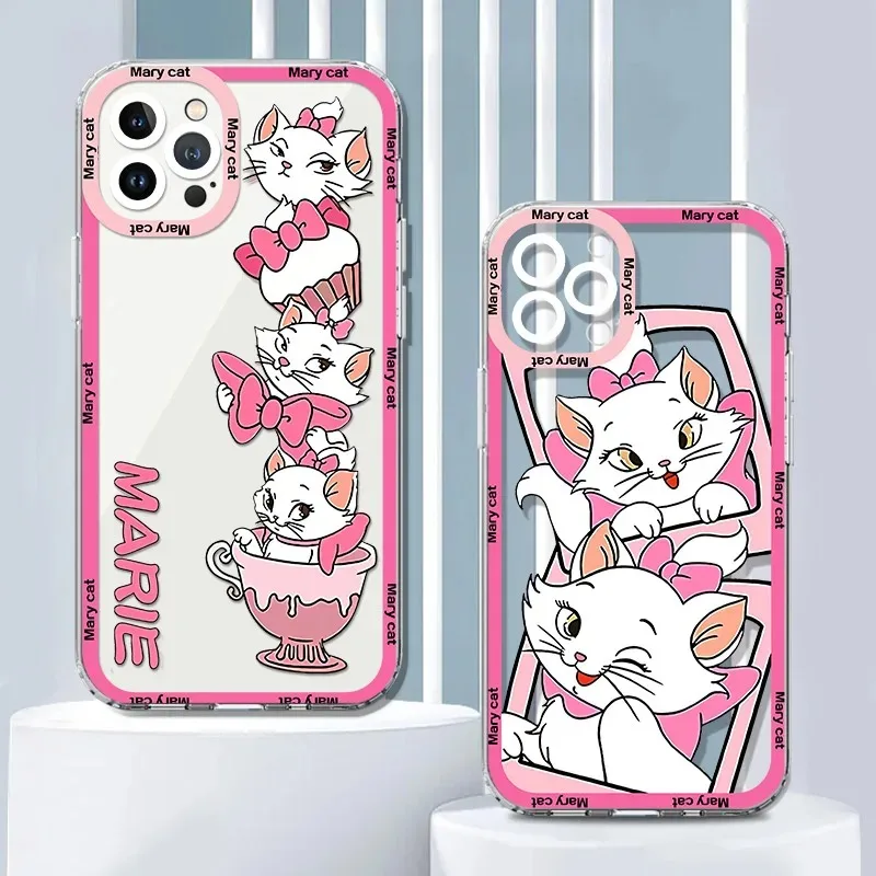 Чехол с изображением кота Диснея Мари для Xiaomi 13T 12T 11T 10T 14 13 12 11 Lite 5G NE POCO F6 X6 Pro X3 NFC X5