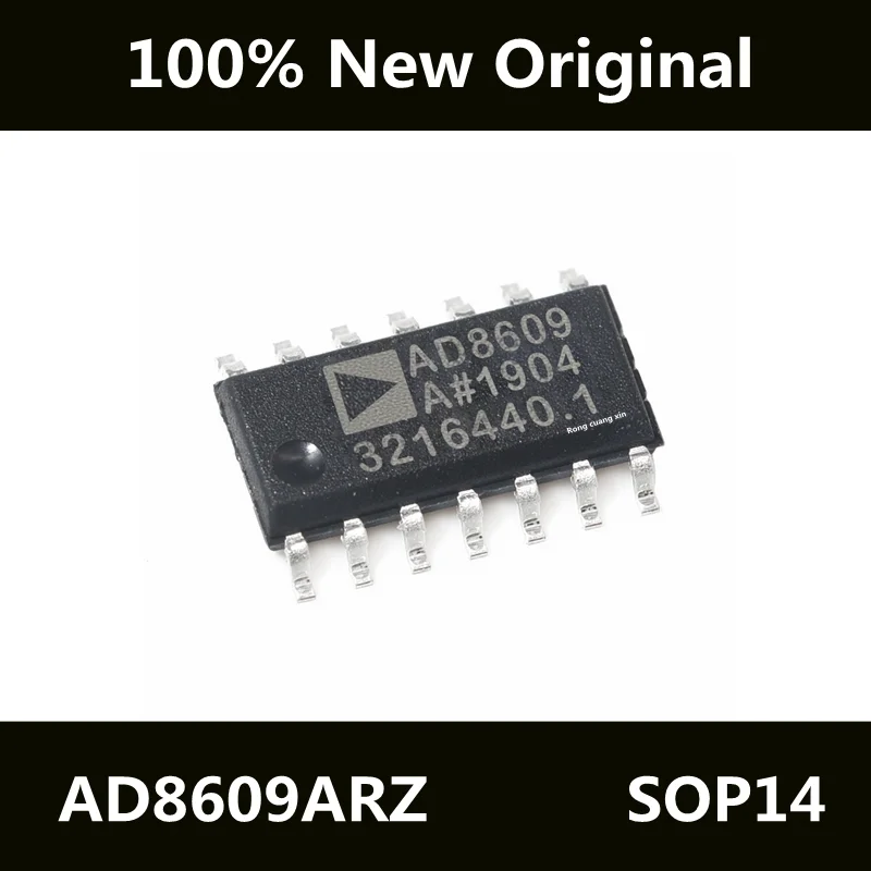 

New Original AD8609ARZ-REEL7 AD8609AR AD8609A AD8609 Precision Operational Amplifier IC Packaging SOP-14