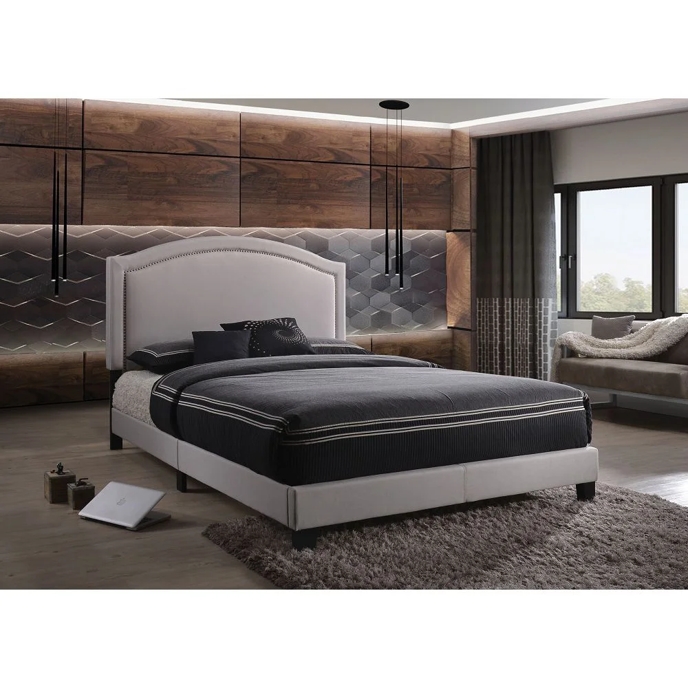 

Garresso Queen Bed in Fog Fabric 26340Q