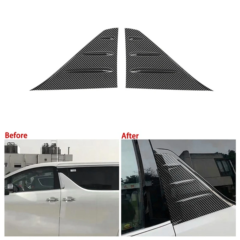 

Для 2016-2020 Toyota Alphard Vellfire AH30 B, верхняя отделка окон, автомобильная наклейка