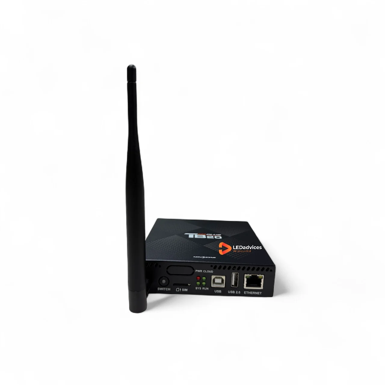 Фото Светодиодный мультимедийный плеер NovaStar TB20 Plus — четырехъядерный ARM, 32 ГБ, воспроизведение 4K, синхронизация HDMI, Wi-Fi + 4G, светодиодный экран с облачным управлением №4