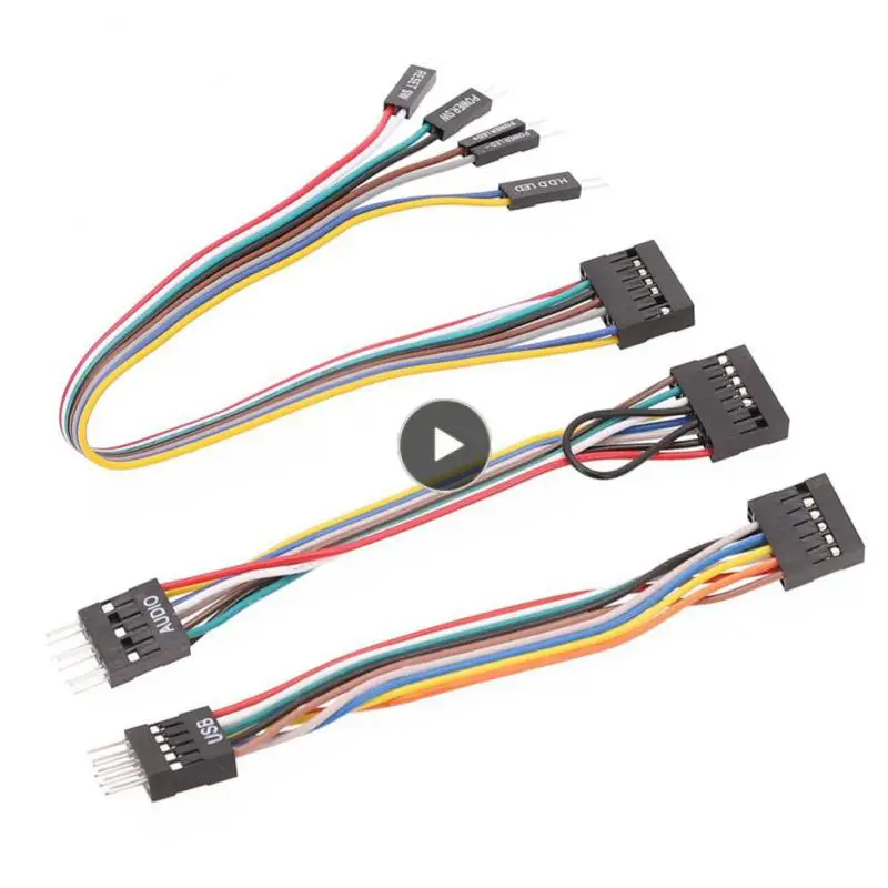 

Usb 9-pin Wiring Switch Cable 11-pin Female Three-piece Set Conversion Cable 24awg High-quality Switch Adapter Cable