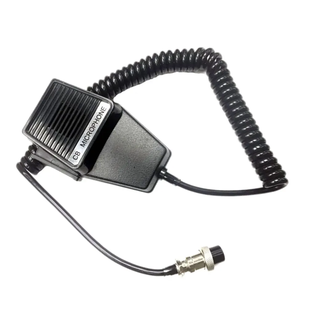 

4-контактный радиоприемник, микрофон для автомобиля, вращение на 360 градусов, микрофон, двухсторонняя радиосвязь, замена деталей для Cobra PR240 PR245