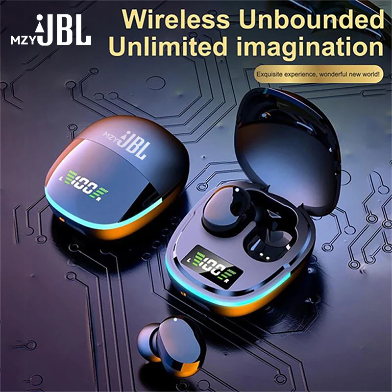 

Беспроводные Bluetooth 5,1 наушники MZYJBL G9S, TWS спортивные наушники-вкладыши, игровые наушники с сенсорным управлением, водонепроницаемая гарнитура с микрофоном