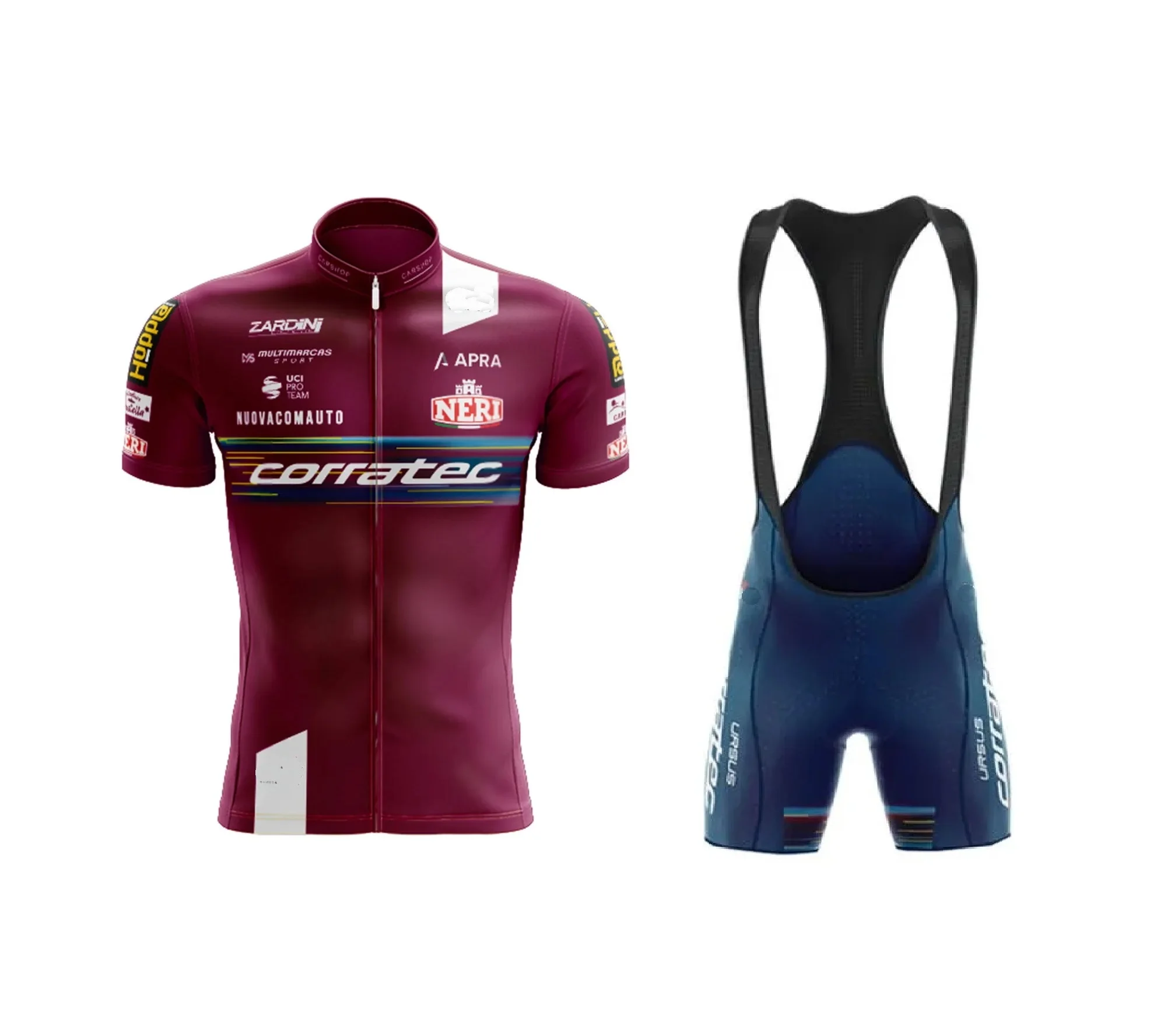 

2023 CORRATEC команда мужчин Велоспорт Джерси с коротким рукавом велосипедная одежда с нагрудником Шорты Ropa Ciclismo