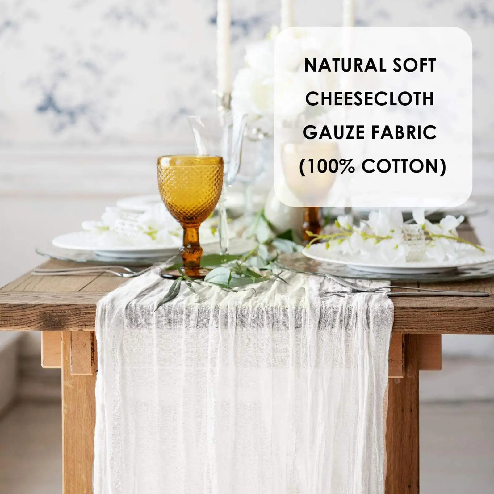 

Скатерть Прозрачная из мятой ткани 90*400 см