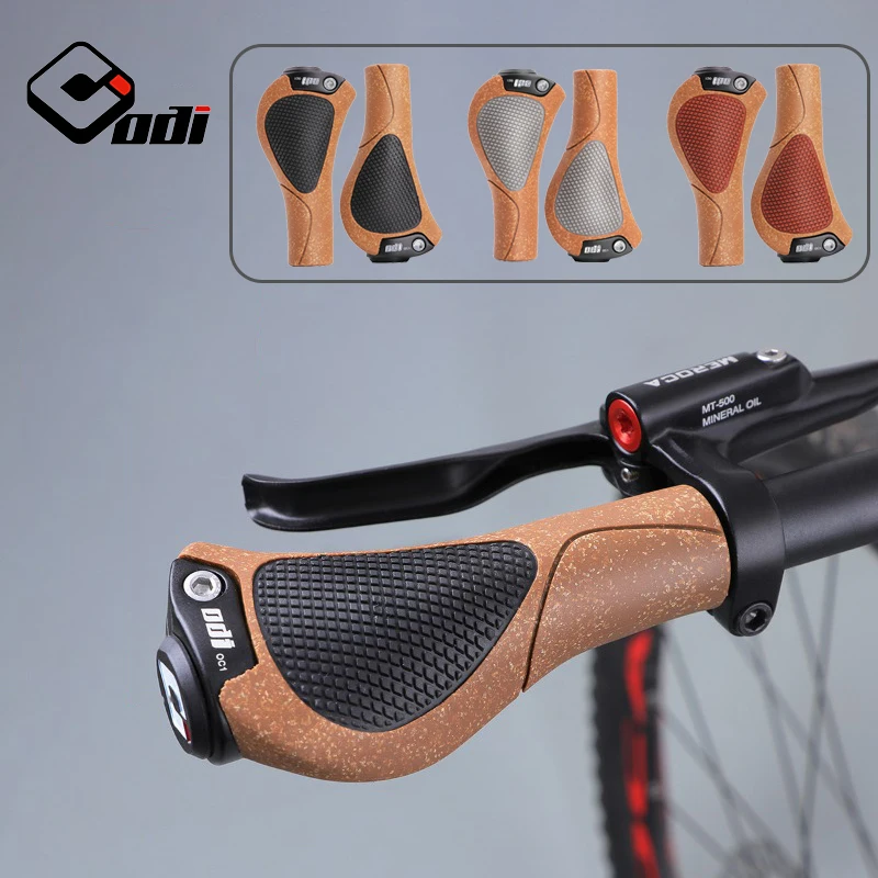 

ODI MTB Handlebar Grip OAK Road Bicycle Handle Bar Grips with Plugs Ergonomic Mountain Bike Handlebar Cover Cuffs Cycling Parts
