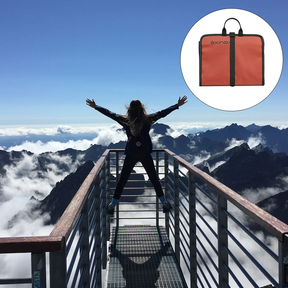 

1 pc Scratch-proof Climbing Portable Roll Bag Organizer Gear Bag for Carabiner