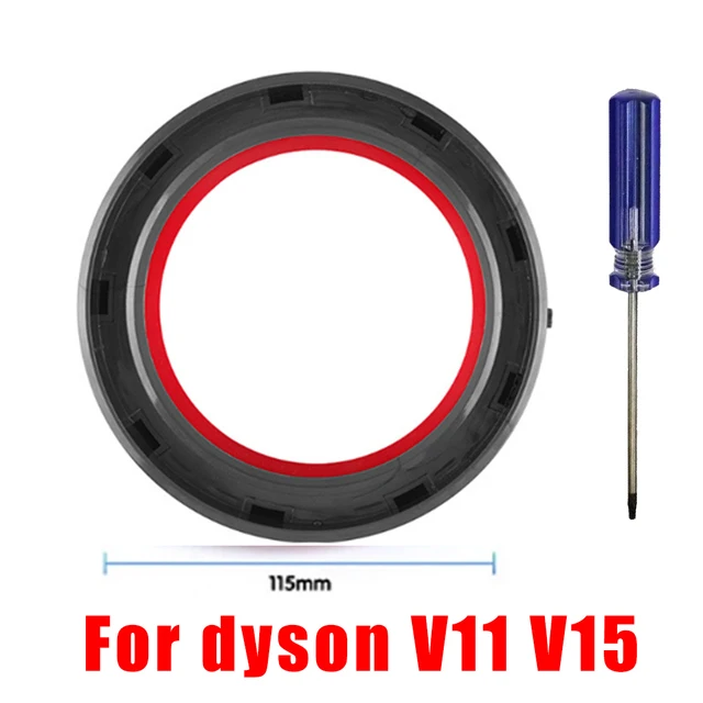 

Нижняя крышка для пылесоса Dyson V7 V8 V11 V10 V12 V15, фиксированное уплотнительное кольцо с верхней частью пылесборника, запасные части для сбора пыли