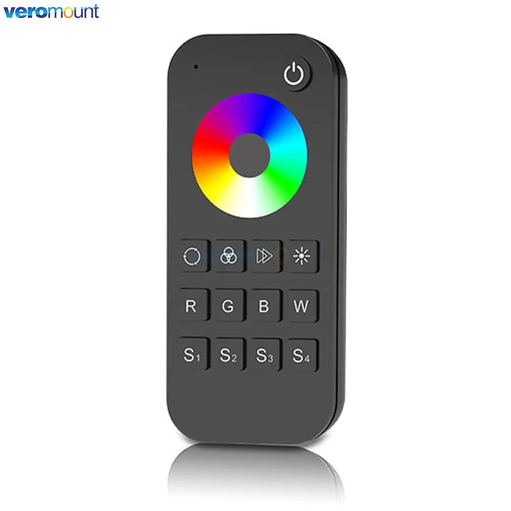 Фото 1/4/8 зоны сенсорное колесо 2,4G RF Затемнение/цветовая температура CCT/RGB/RGBW/RGB + CCT пульт дистанционного управления, применяется к приемнику Skydance №4