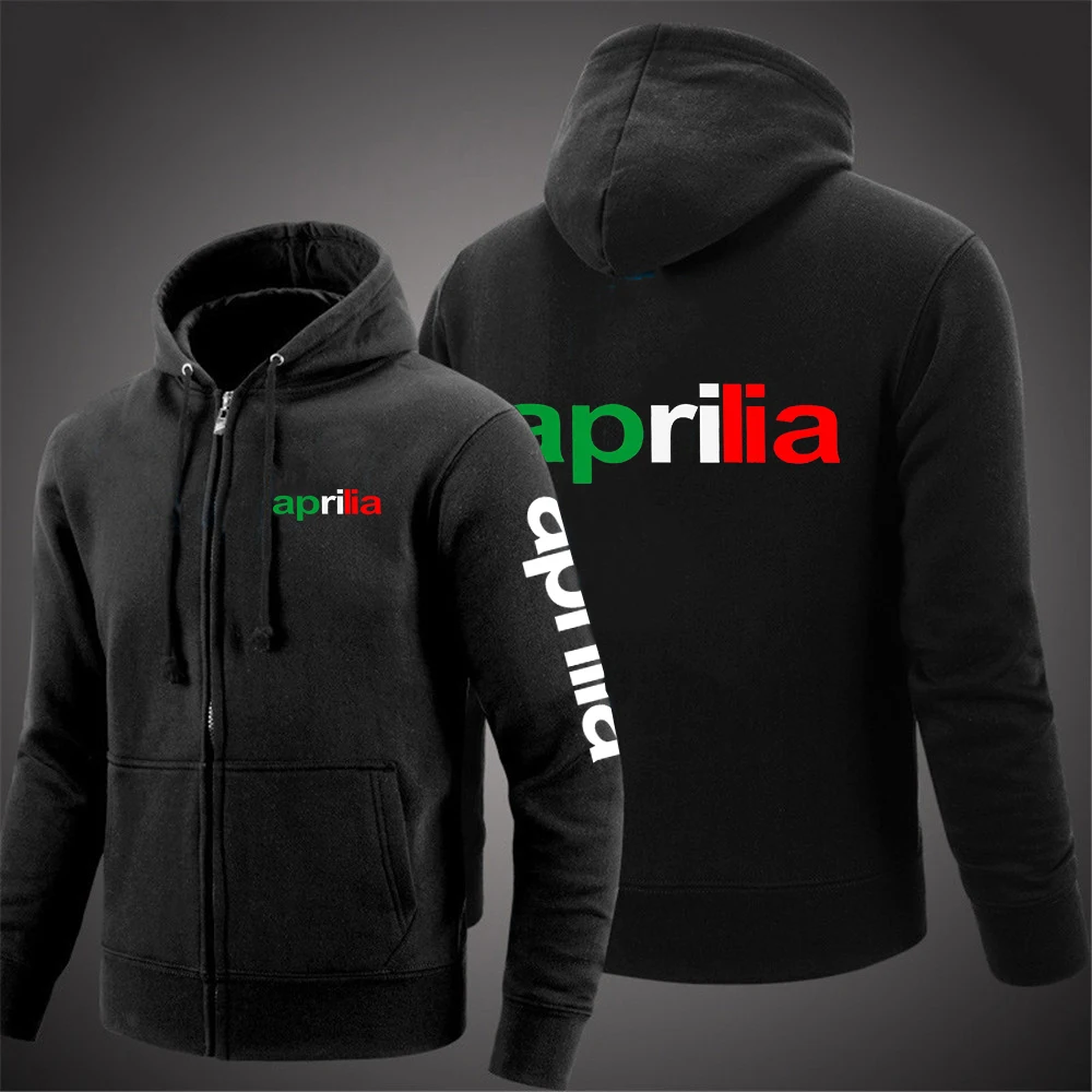 

2022 Aprilia Racing RSV4 Men's New Jacket Zip Hight Quality Comfortable Solid Color Outerwear Tracksuit Hooded Coat Pullover Top