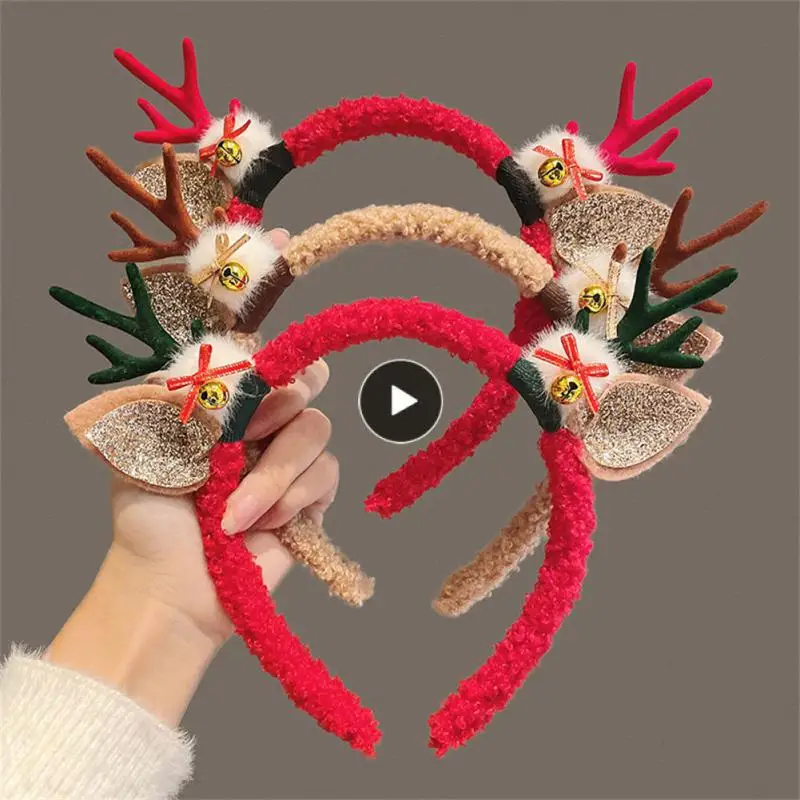 

Elastic Headband Christmas Headwear No Ear Restriction No Hair Damage Headband No Jamming Phenomenon Hair Clip Headwear