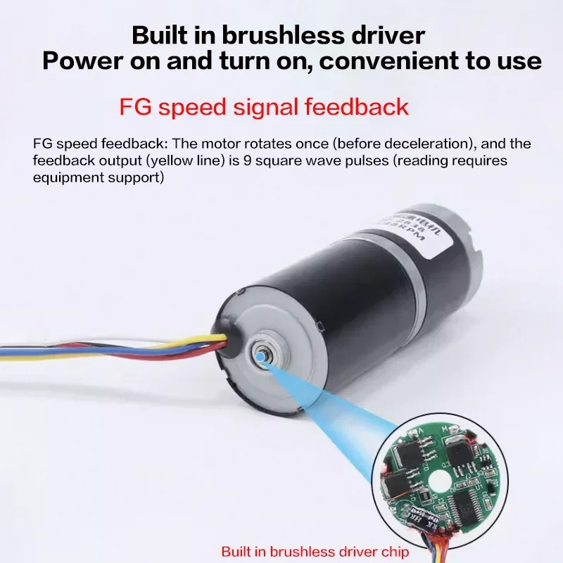 50 кг 28 мм 2838 планетарный редуктор бесщеточный двигатель постоянного тока 12 В 24