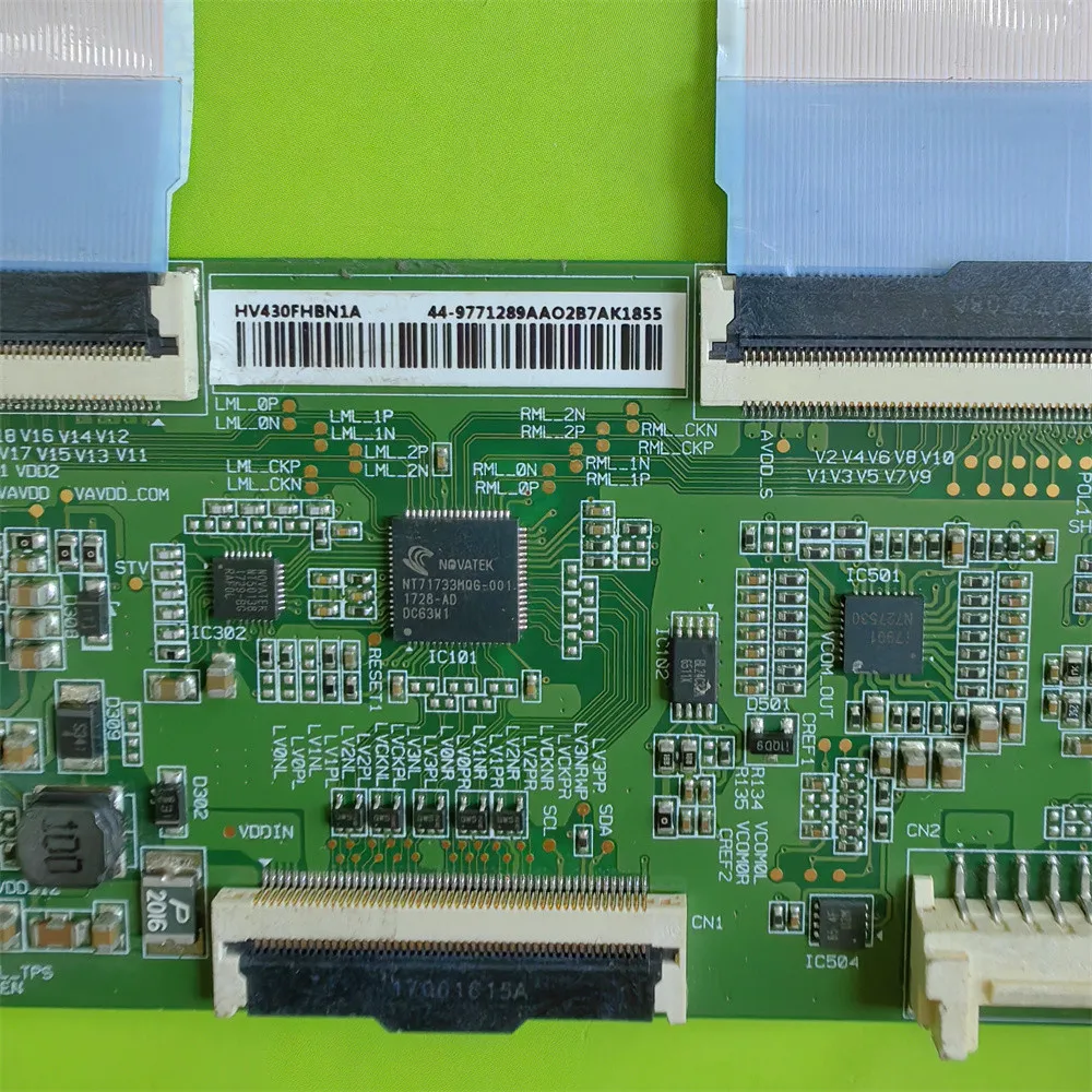 Фото HV430FHB-N1A 47-6021139 Плата T-CON 44-9771289A подходит для телевизоров Samsung 43 дюйма UN43J5200AF HG43NJ477MF UN43J5202AFXZA №4
