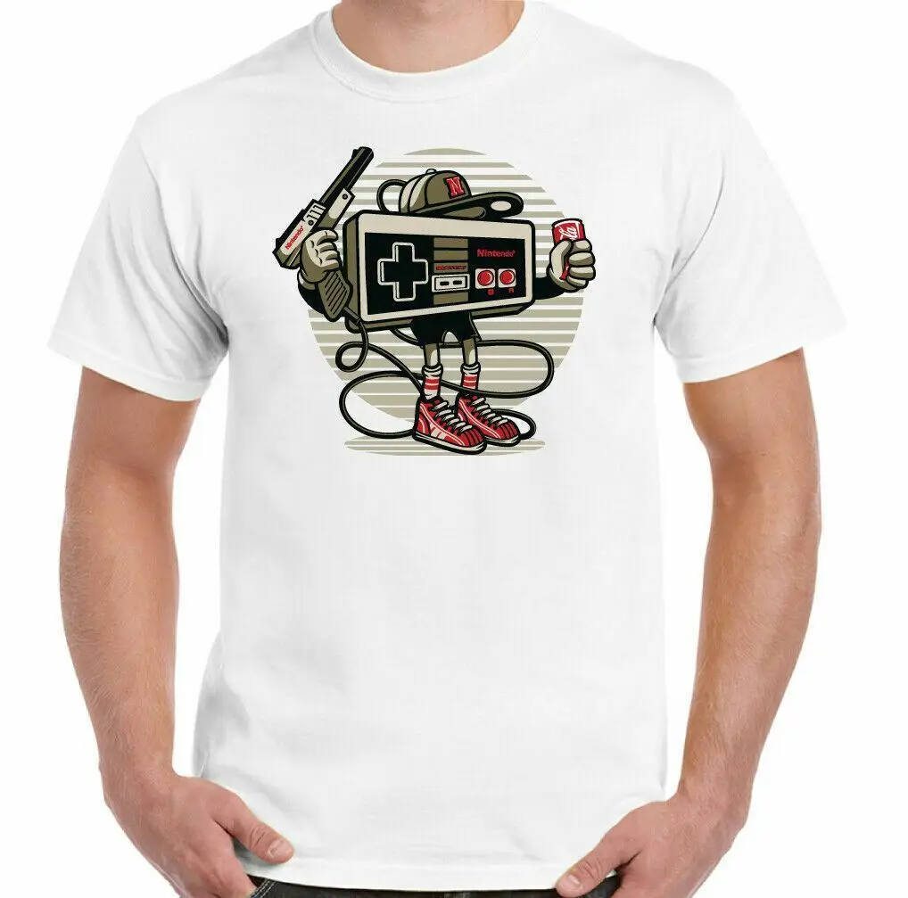 

Mens Retro Funny Gaming T-Shirt