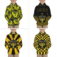 israel beitar jerusalem kids pullover hoodie hooded youth sweatshirt soft pullover fleece warm fuzzy casual clothes on hoody